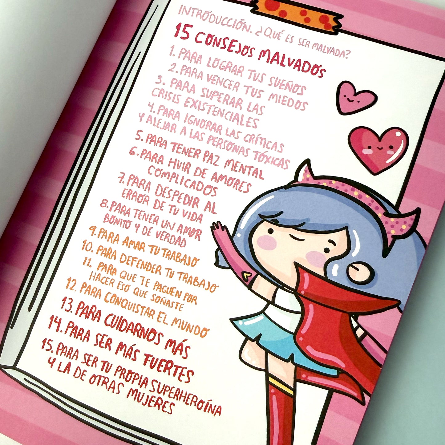 15 consejos malvados para ser tu propia superheroina . Vania Bachur