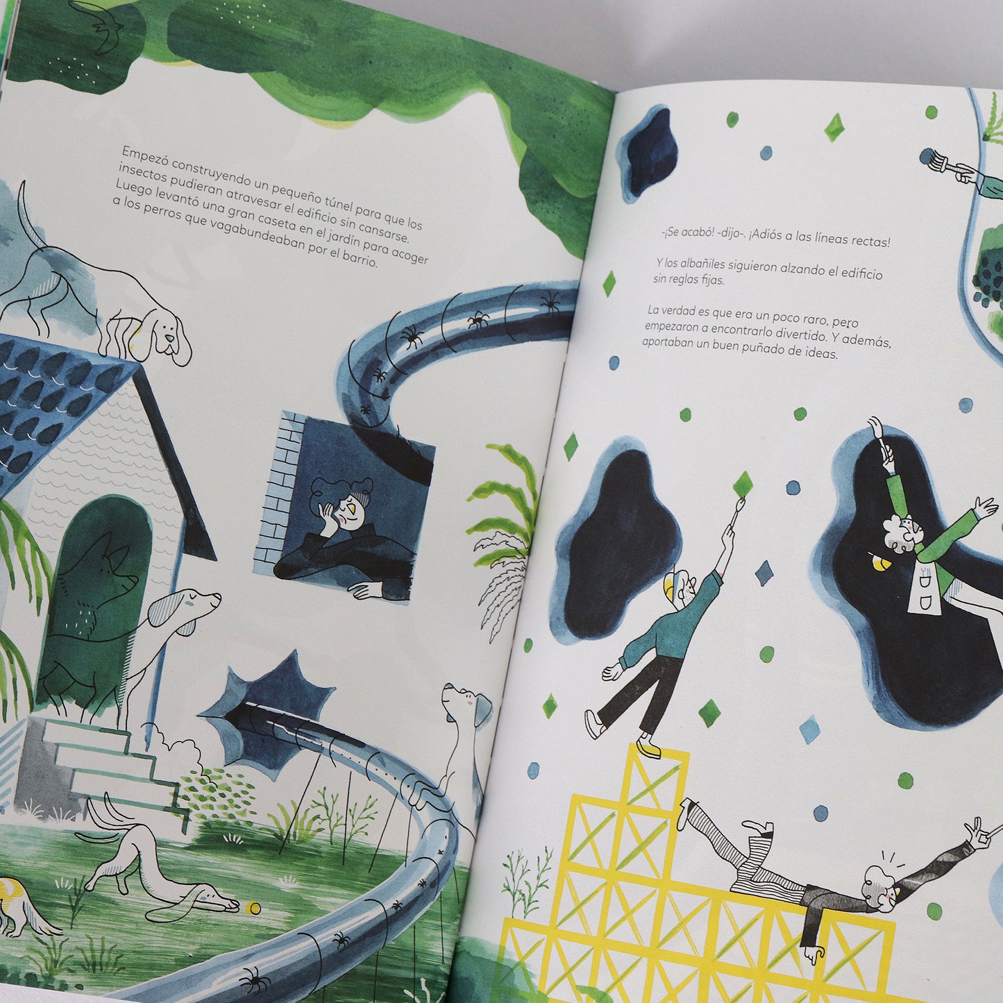 El arquitecto y el árbol . Thibaut Rassat