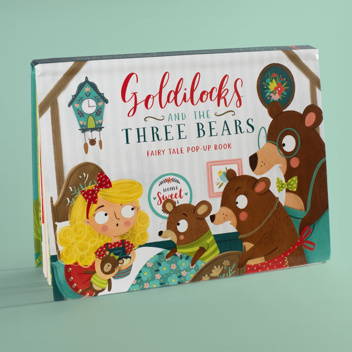 Pre-loved ♡ Goldilocks & and the three bears . Fairy tale Pop-up book