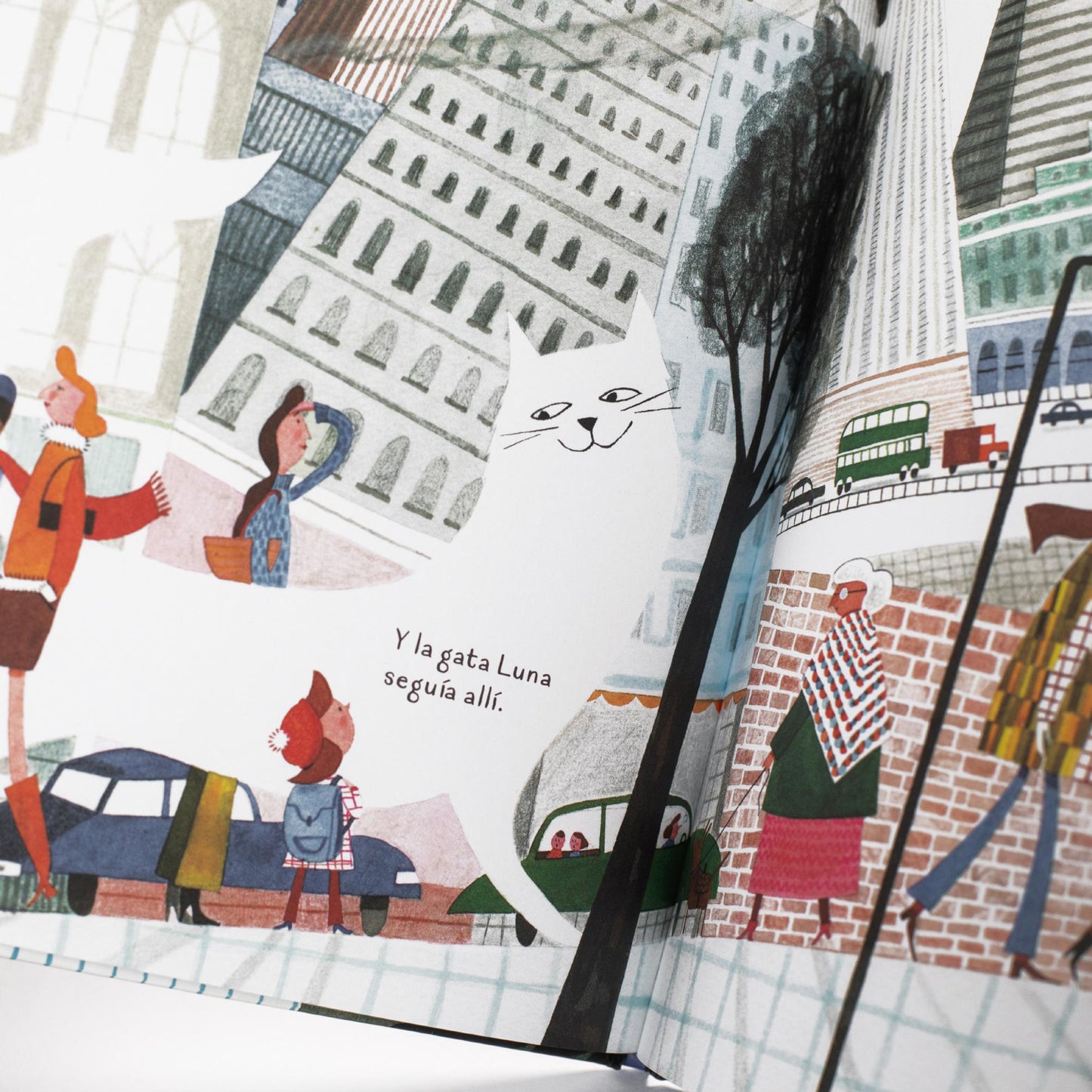 La gata Luna y yo . Lydia Corry