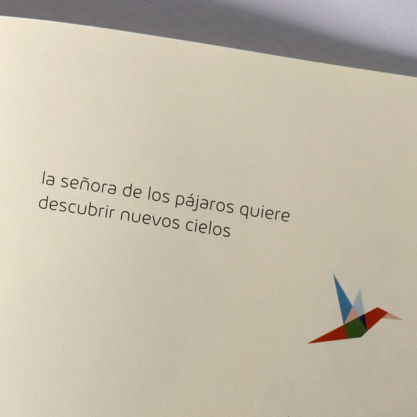 La señora de los pájaros . Yael Frankel