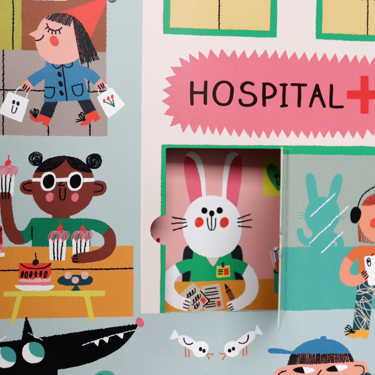 ¡Corre, lobo, corre! . Coralie Saudo y Teresa Bellón