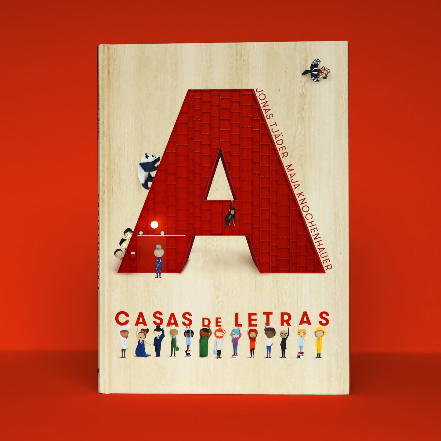 Casas de letras . Jonas Tjäder y Maja Knochenhauer
