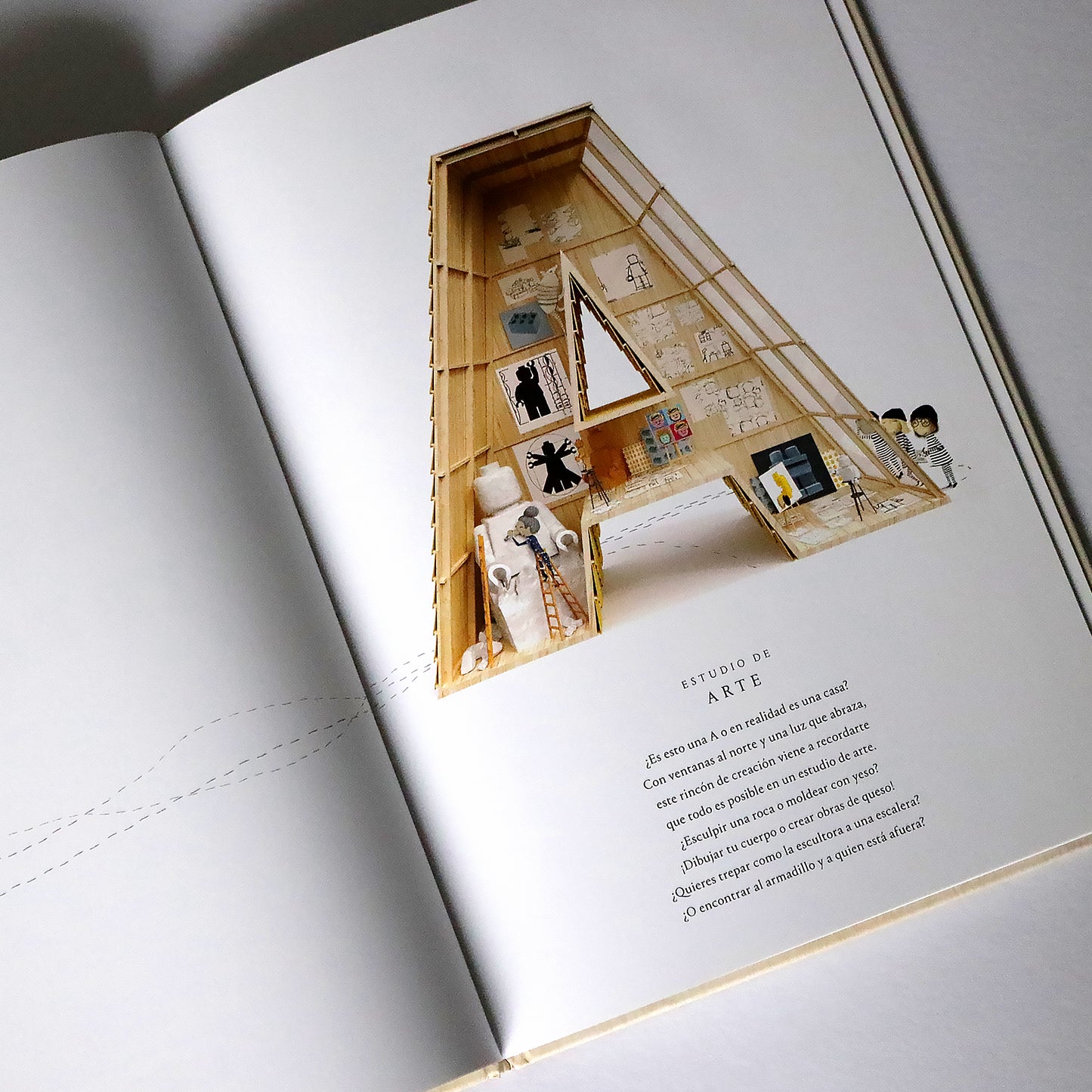 Casas de letras . Jonas Tjäder y Maja Knochenhauer