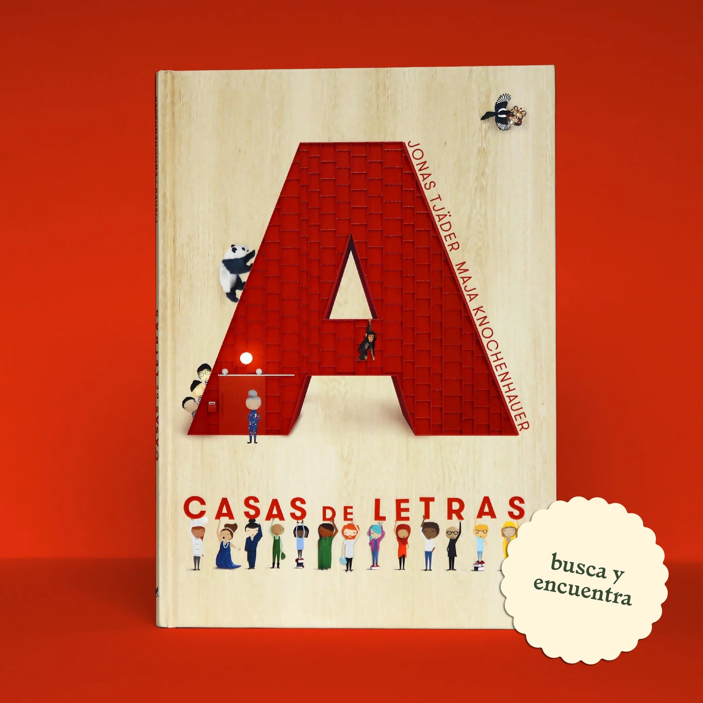 Casas de letras . Jonas Tjäder y Maja Knochenhauer