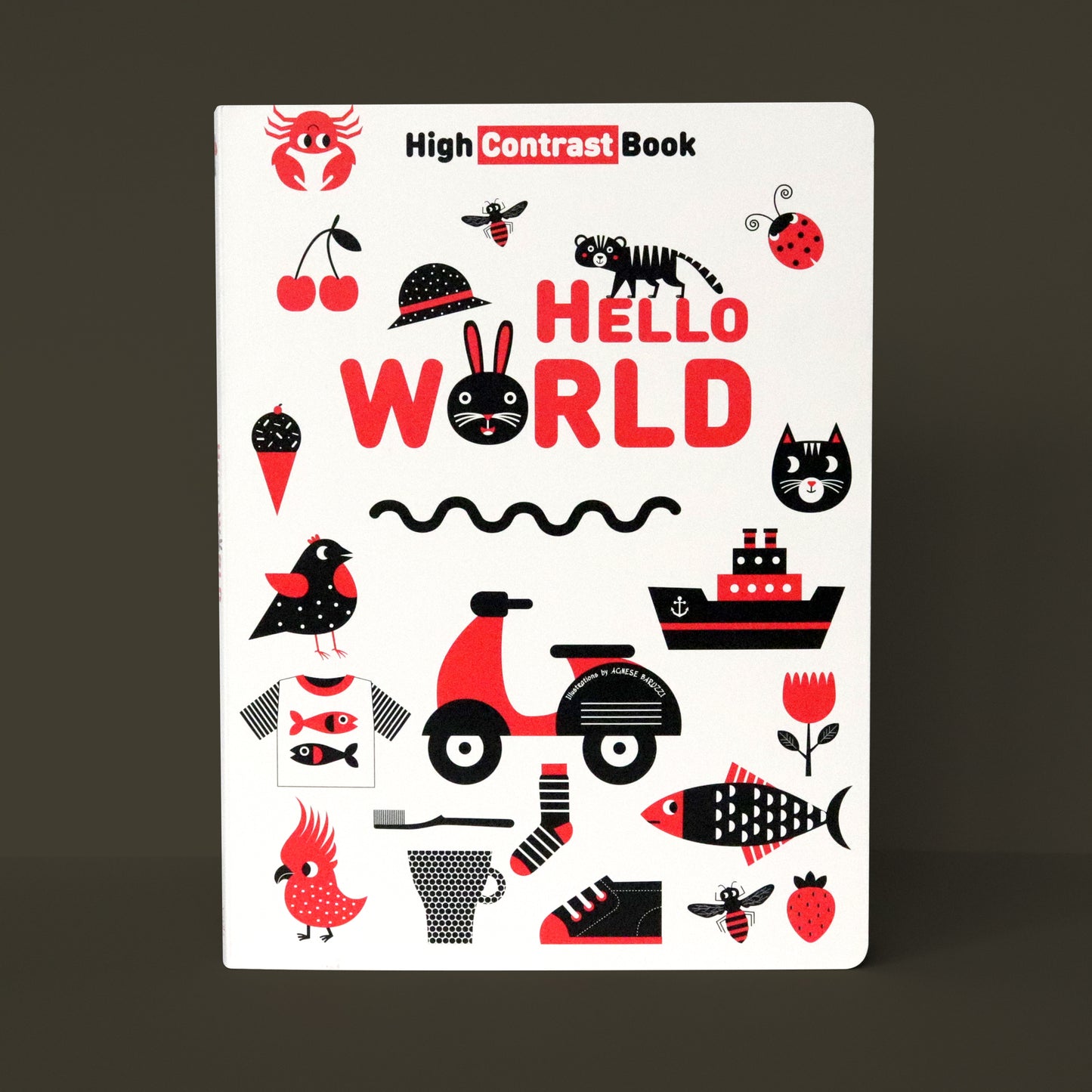 Hello world high contrast book . Agnese Baruzzi