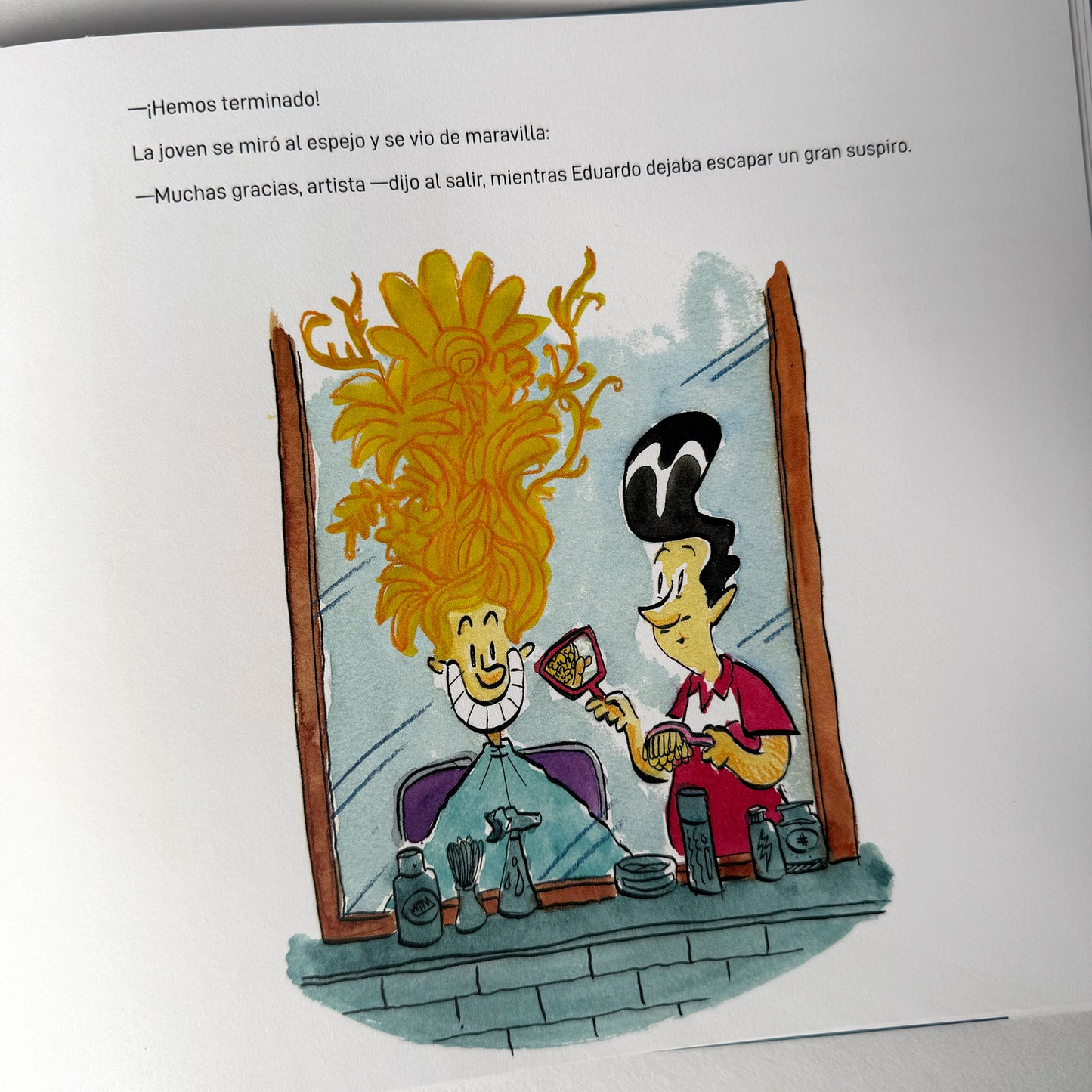 Peluquería Alegría . Rafael Ordóñez y José Fragoso