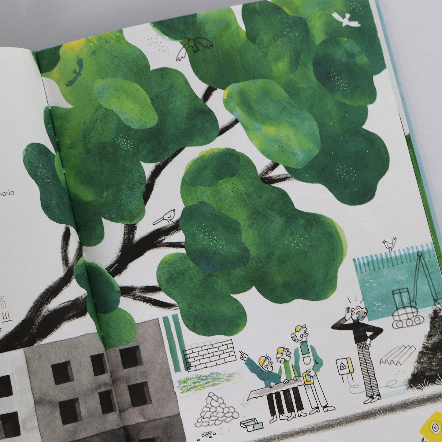 El arquitecto y el árbol . Thibaut Rassat